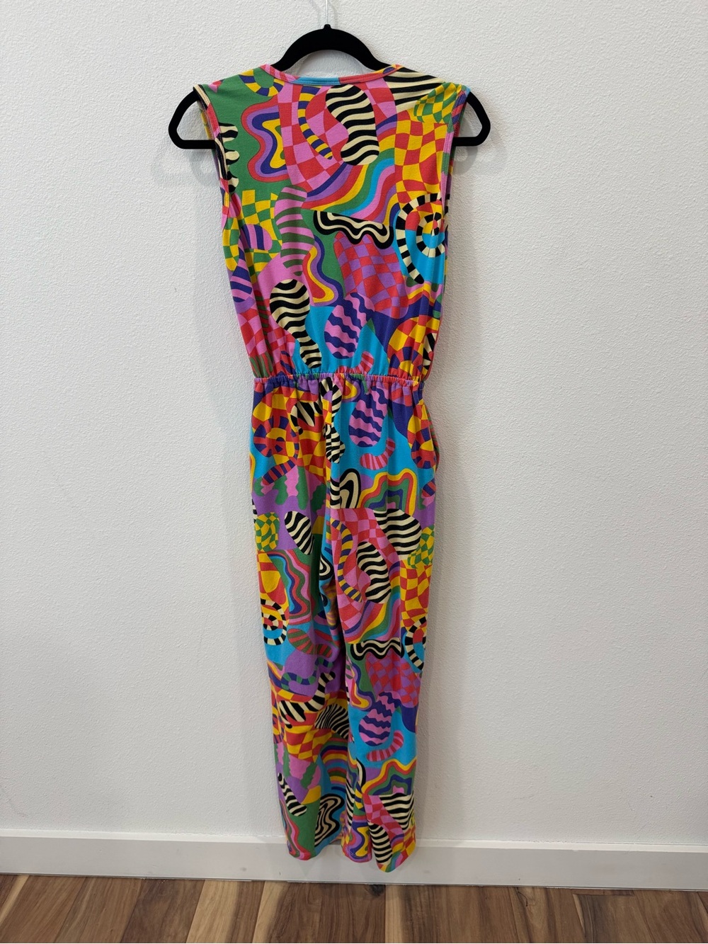 Nooworks Sonny Jumpsuit Party Time Print. Wide Leg with Pockets - Picture 3 of 3
